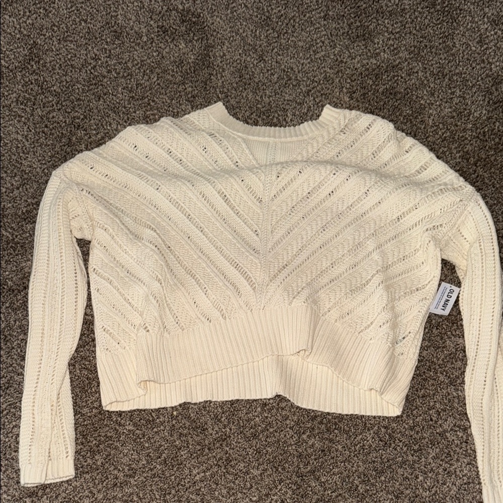 Cream Knit Sweater